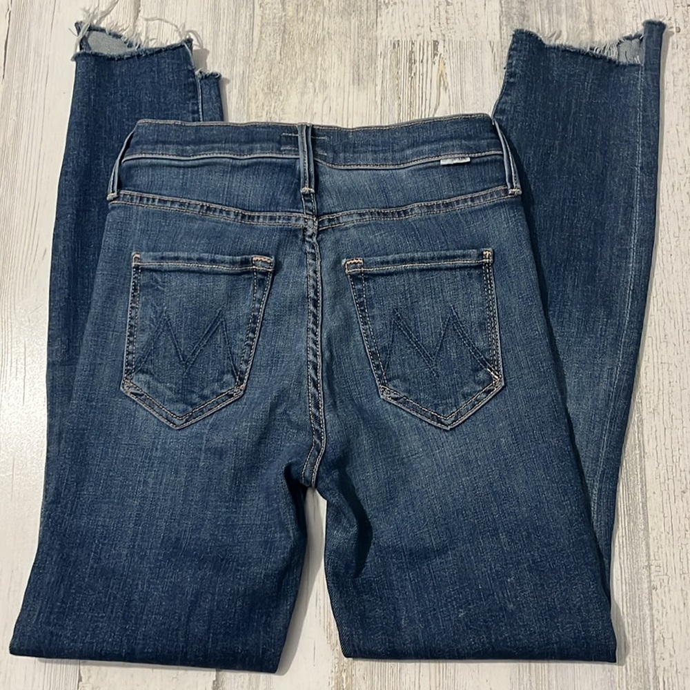 Mother The Stunner Zip Two Step Fray Size 24 - Picture 7 of 12